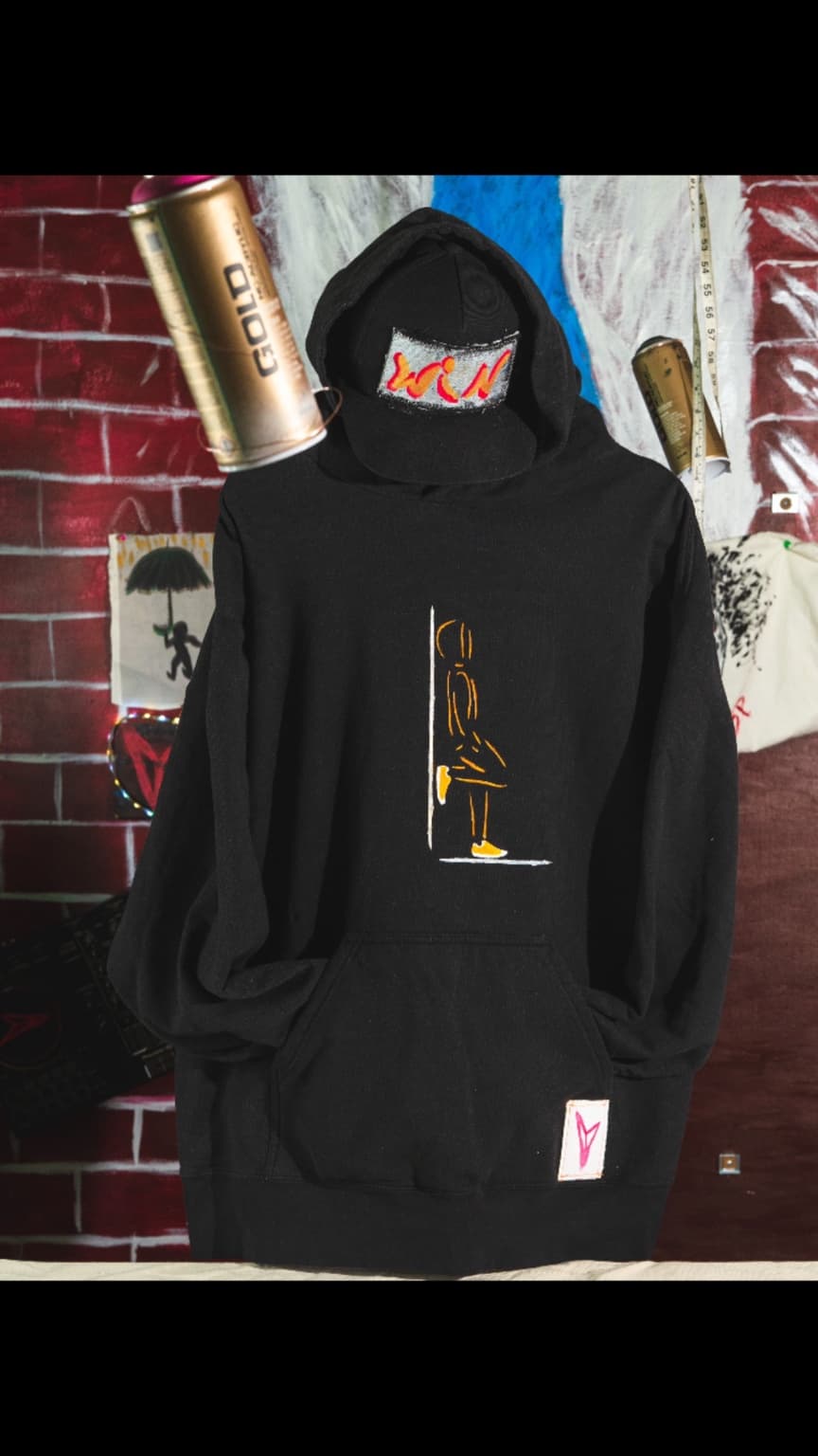 Fashion post-up portrait