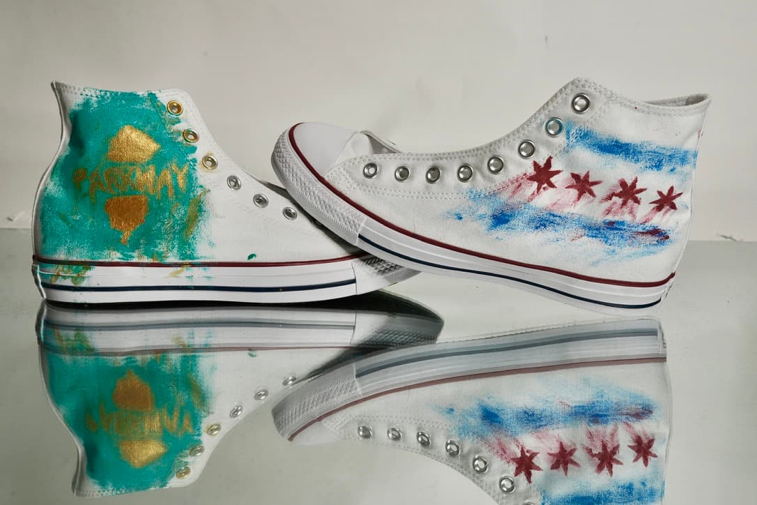 Jersey to Chicago footwear frame