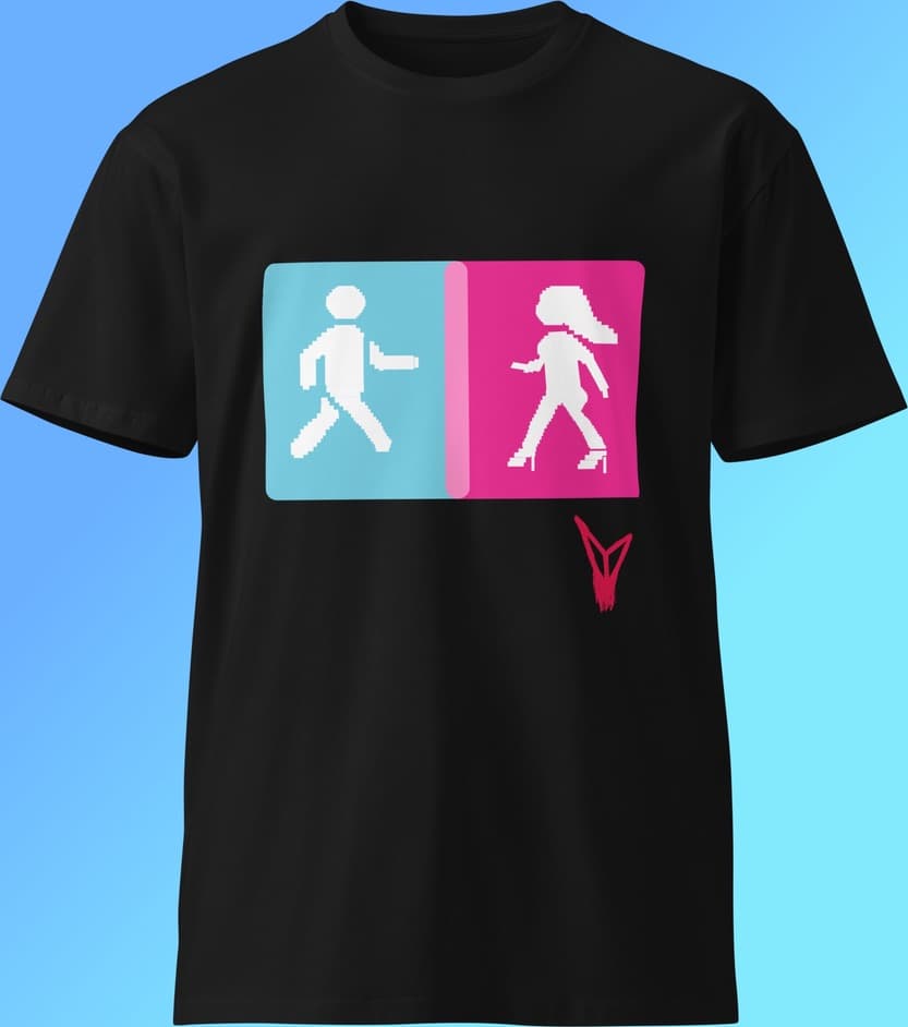 CrossWalk shirt portrait